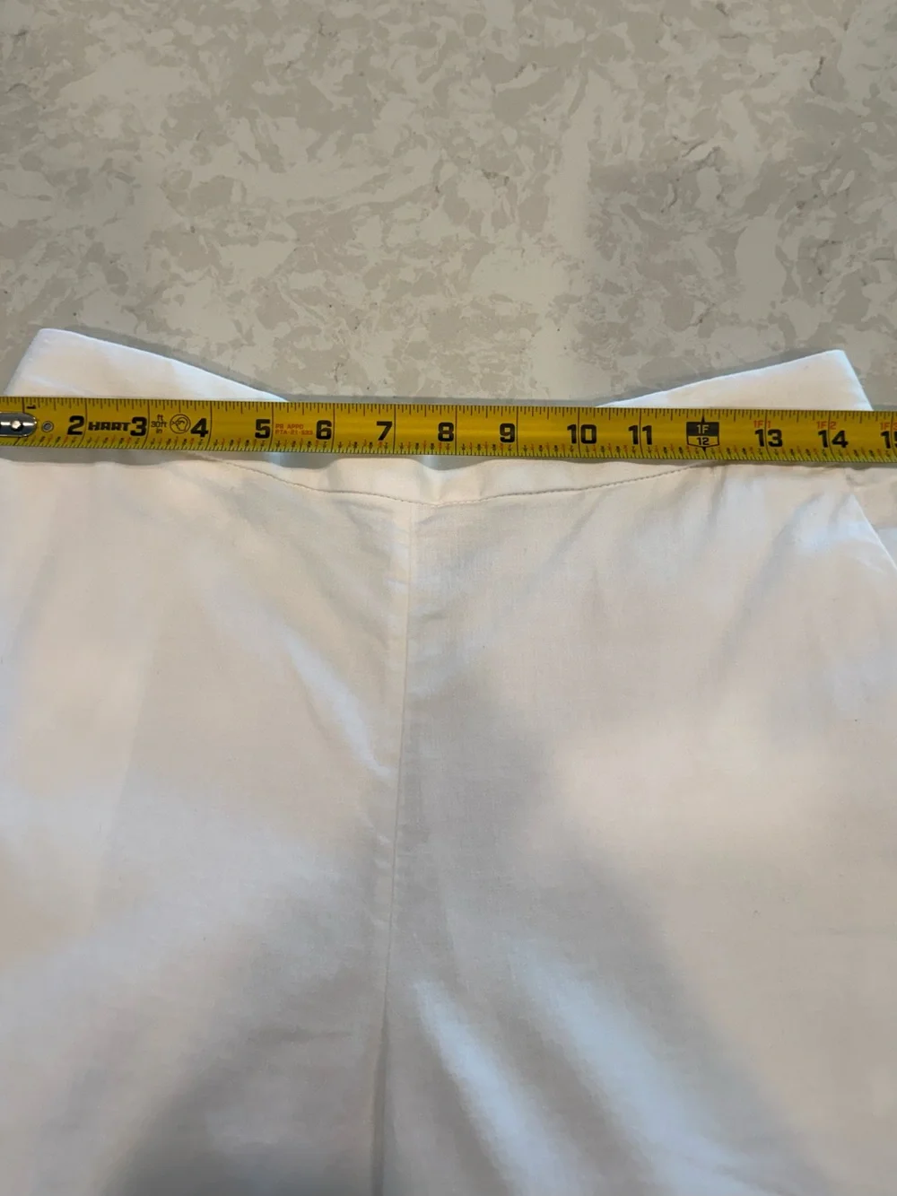 Banana Republic White Hayden Wide Leg Linen Blend Pants size small
